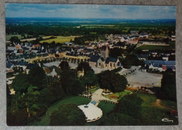 50 Manche CPM Sainte Ste Mère église Vue Aérienne Centre Ville  Au Premier Plan Le Musée - Sainte Mère Eglise