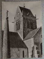 50 Manche CPSM Sainte Ste Mère église La Tour De L' 6 Juin 1944 église Parachutiste 6 Juin 1944 - Sainte Mère Eglise