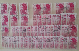 Lot De  56 Timbres(o) Liberté De Gandon N°2486 - 1982-1990 Libertà Di Gandon