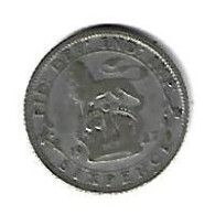 *great Britain  6 Pence 1927 Km 828 - H. 6 Pence