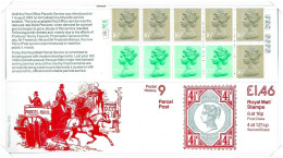 FO2a QV Jubilee Stamp Left Margin Cylinde B26 B1 P55 (£1.46 Folded Booklet NB1-7 - Libretti