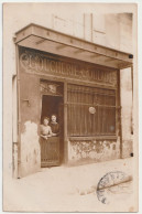 91 MASSY Carte Photo Devanture De La Boucherie Soulaire            Gh19 - Massy