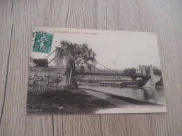 CPA 77 Seine Et Marne Buzancy Le Pont Suspendu - Other & Unclassified