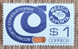 Mexique - YT N°860 - Exportations / Conducteur électrique - 1978 - Neuf - Mexiko