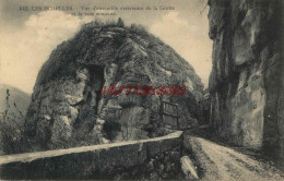 CPA LES ECHELLES - GROTTE ET VOIE ROMAINE - Les Echelles