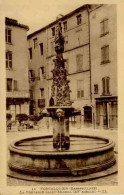 CPA FORCALQUIER - LA FONTAINE SAINT MICHEL - Forcalquier