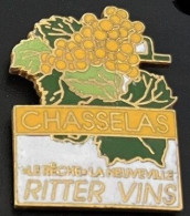 CHASSELAS - RAISINS - GRAPPE - RITTER VINS - WINE - FEUILLE - EGF - LE RÊCHE - LA NEUVILLE - NEUCHÂTEL - SUISSE  - (29) - Bevande