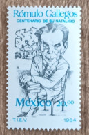 Mexique - YT N°1068 - Romulo Gallegos - 1984 - Neuf - Mexiko