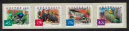 Australia Wren Finch Budgerigar Desert Birds SA Strip SNP 2001 MNH SG#2130b-2133b - Nuevos