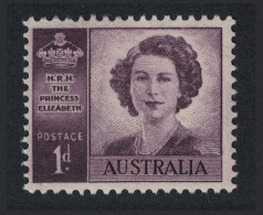 Australia Wedding Of Princess Elizabeth Watermark Unchecked 1947 MNH SG#222 - Nuevos