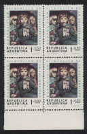 Argentina Painting 'Stamps' By Mariette Lydis Block Pf 4 1971 MNH SG#1383 - Ungebraucht