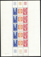 Andorra Fr. Birth Centenary Of Gen De Gaulle Sheet 1990 MNH SG#F434-F436 MI#418-419 Sc#399-400 - Unused Stamps