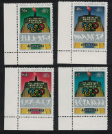 Aitutaki Olympic Games Los Angeles 4v Corners 1984 MNH SG#495-498 - Aitutaki