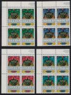 Aitutaki Olympic Games Los Angeles Corner Blocks Of 4 1984 MNH SG#495-498 - Aitutaki