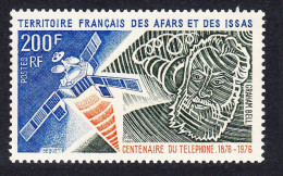 Afar And Issa Space Telephone Centenary 1976 MNH SG#665 MI#144 Sc#422 - Nuevos