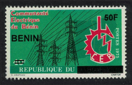 Benin Electricity Community Ovpt 50F 2009 MNH MI#1582 - Bénin – Dahomey (1960-...)