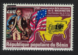 Benin George Washington Ovpt 1984 MNH SG#924 MI#359 - Benin – Dahomey (1960-...)