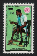 Benin International Year Of Disabled Ovpt 75F/100F 1983 MNH SG#930 MI#364 - Benin - Dahomey (1960-...)