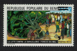 Benin Fight Against Witchcraft Ovpt 1984 MNH SG#922 MI#358 - Benin – Dahomey (1960-...)