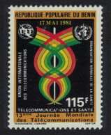 Benin World Telecommunications Day. 1981 MNH SG#829 MI#261 - Benin - Dahomey (1960-...)