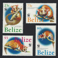 Belize WWF American Woolly Opossum 4v 2004 MNH SG#1315-1318 MI#1283-1286 Sc#1177-1180 - Belize (1973-...)