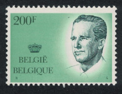 Belgium King Baudouin 200F Key Value 1982 MNH SG#2731 - Unused Stamps