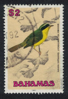 Bahamas Bahama Yellowthroat Bird $2 1991 Canc SG#905 - Bahama's (1973-...)