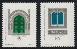 Azores Churches Manoeline Architecture 2v 1994 MNH SG#545-546 - Açores