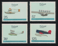 Azores Historic Airplane Landings In The Azores 4v 1987 MNH SG#480-483 - Azores