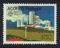 Azores Geothermal Power Station Europa CEPT 1983 MNH SG#449 - Azores
