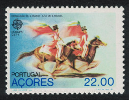 Azores Horses Folklore Europa CEPT 1981 MNH SG#425 - Azores