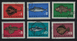 Bulgaria Fish 6v 1965 Canc SG#1530-1535 MI#1542-1547 - Oblitérés