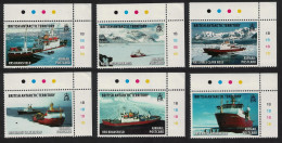 BAT Research Ships 6v Corners 2011 MNH SG#538-543 - Nuevos