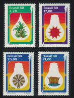 Brazil Energy Conservation 4v 1980 MNH SG#1806-1809 - Ongebruikt