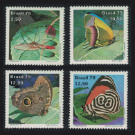 Brazil Butterflies 4v 1979 MNH SG#1773-1776 - Nuevos