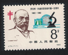 China Dr Robert Koch Tubercle Bacillus 1982 MNH SG#3172 Sc#1775 - Ungebraucht
