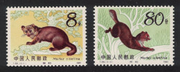 China The Sable 2v 1982 MNH SG#3185-3186 - Ungebraucht