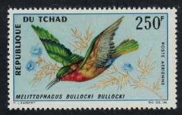 Chad Red-throated Bee-eater Bird 1966 MNH SG#166 - Ciad (1960-...)