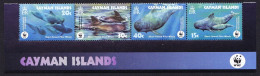 Cayman Is. WWF Short-finned Pilot Whale Bottom Strip WWF Logo 2003 MNH SG#1037-1040 MI#970-973 Sc#902-905 - Kaaiman Eilanden