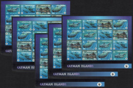 Cayman Is. WWF Short-finned Pilot Whale 5 Sheetlets [A] 2003 MNH SG#1037-1040 MI#970-973 Sc#902-905 - Cayman Islands