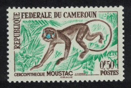 Cameroun Moustached Monkey 0.50f 1962 MNH SG#309 - Kamerun (1960-...)