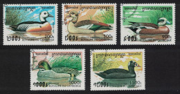 Cambodia Aquatic Birds 5v 1997 CTO SG#1644-1648 - Cambogia
