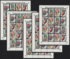 Burundi WWF Sitatunga 5 Sheetlets [A] 2004 MNH SG#1638-1641 MI#1867-1870 Sc#774 A-d - Neufs