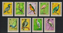 Burundi Hornbill Anhinga Flamingo Eagle Stork Birds 9v 1979 MNH SG#1318-1326 MI#1488=505- - Ongebruikt