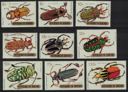 Burundi Beetles 9v Airmail KEY VALUES 1970 MNH SG#502-510 - Ungebraucht