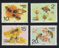 China Honey Bees 4v Def 1993 SG#3868-3871 MI#2497-2500 Sc#2463-2466 - Unused Stamps