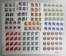 China Folk Houses Definitives 11v In Blocks Of 20 And 16 1986 SG#3435-3448b Sc#663-671 - Unused Stamps