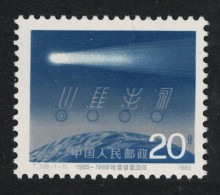 China Appearance Of Halley's Comet 1986 MNH SG#3449 MI#2073 Sc#2032 - Unused Stamps
