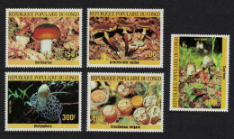 Congo Fungi 5v 1985 MNH SG#1007-1011 MI#1016-1020 - Ungebraucht