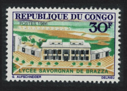 Congo Savorgnan De Brazza High School 1966 MNH SG#105 - Nuevas/fijasellos